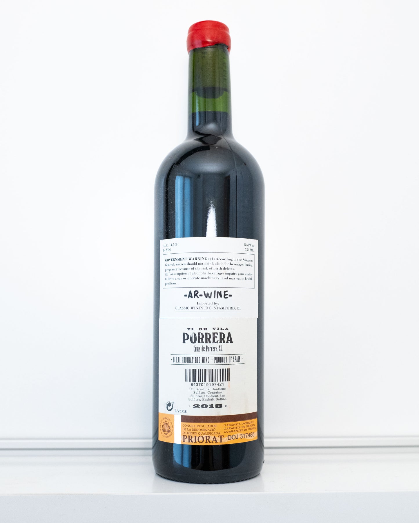 Priorat “Vi de Vila” Red