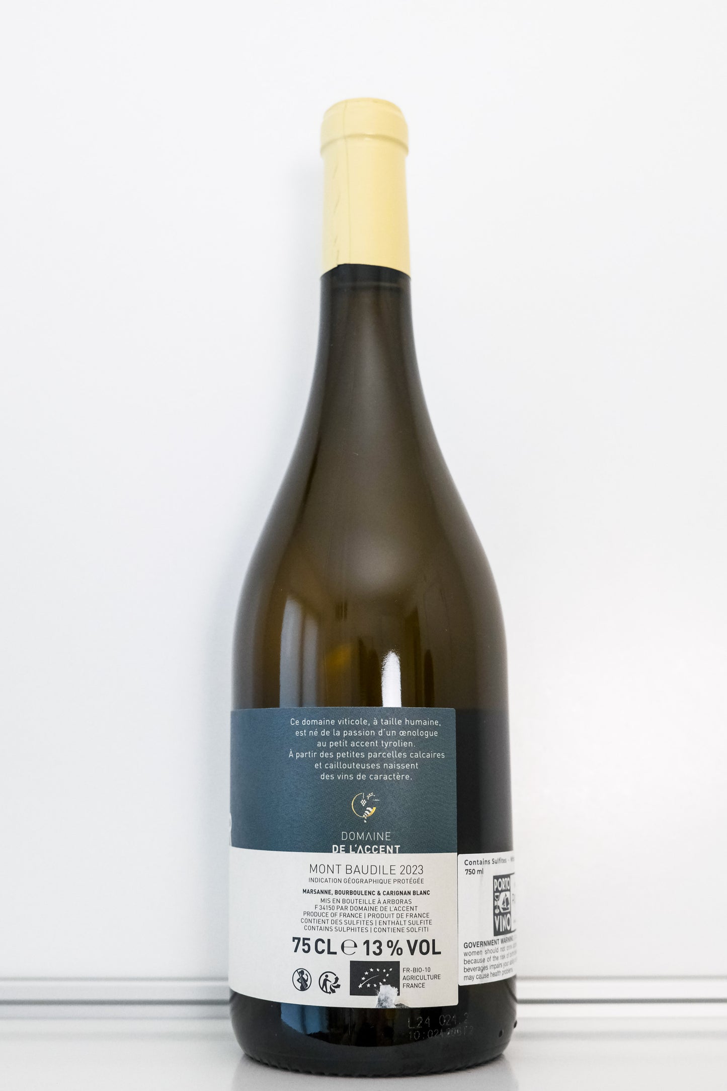 Accenteur Mont Baudile Blanc